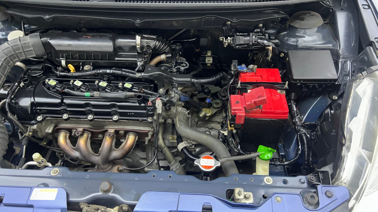Used 2019 Maruti Suzuki Baleno Sigma 1.2 Petrol Manual engine ENGINE LEFT SIDE VIEW
