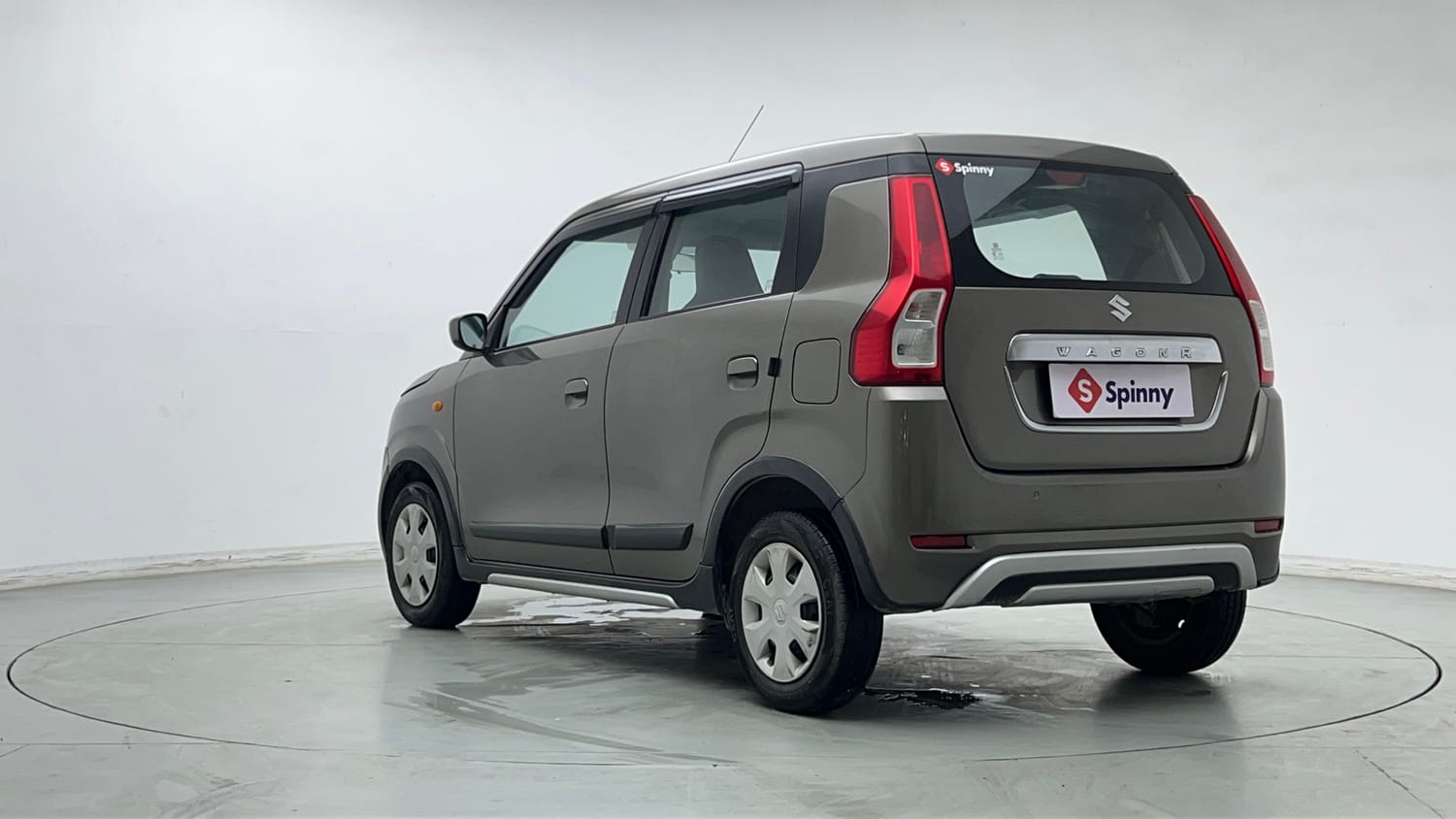 Used 2020 Maruti Suzuki Wagon R 1.0 VXi (O) 1.0 AMT Petrol Automatic exterior LEFT REAR CORNER VIEW