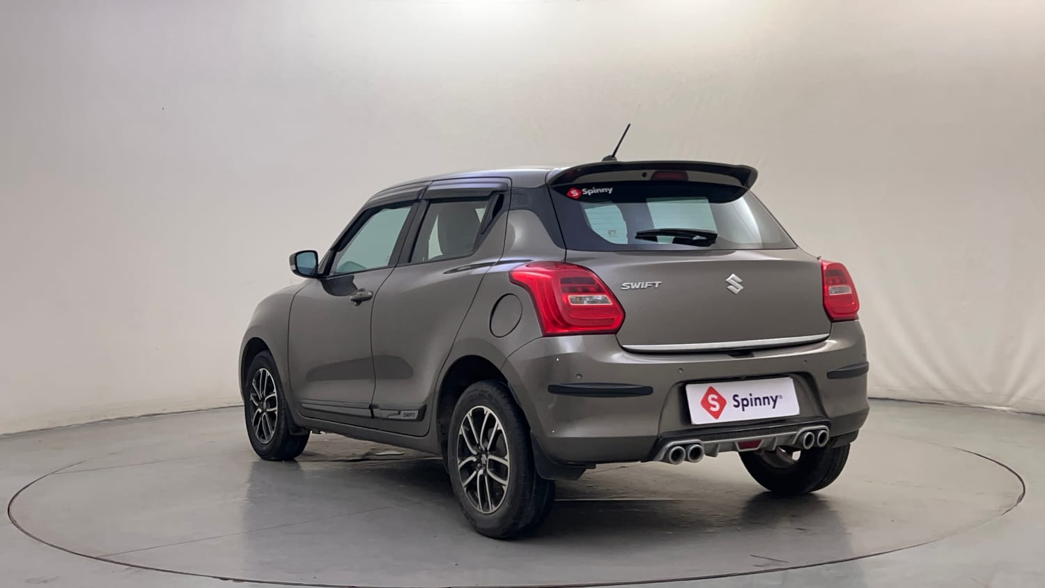 Used 2021 Maruti Suzuki Swift ZXi Plus AMT Petrol Automatic exterior LEFT REAR CORNER VIEW