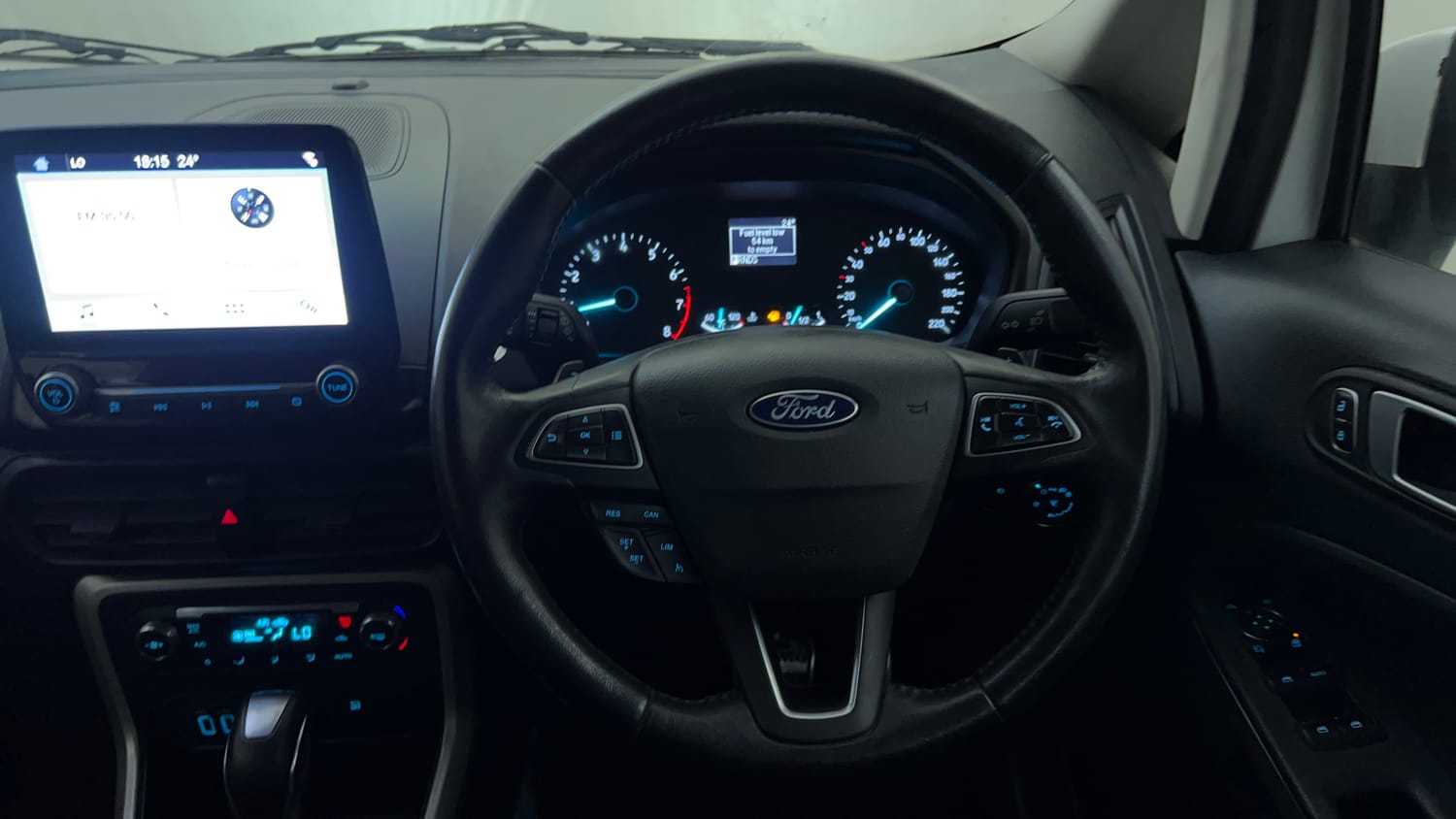 Used 2018 Ford EcoSport Titanium + 1.5L Ti-VCT AT Petrol Automatic interior STEERING VIEW