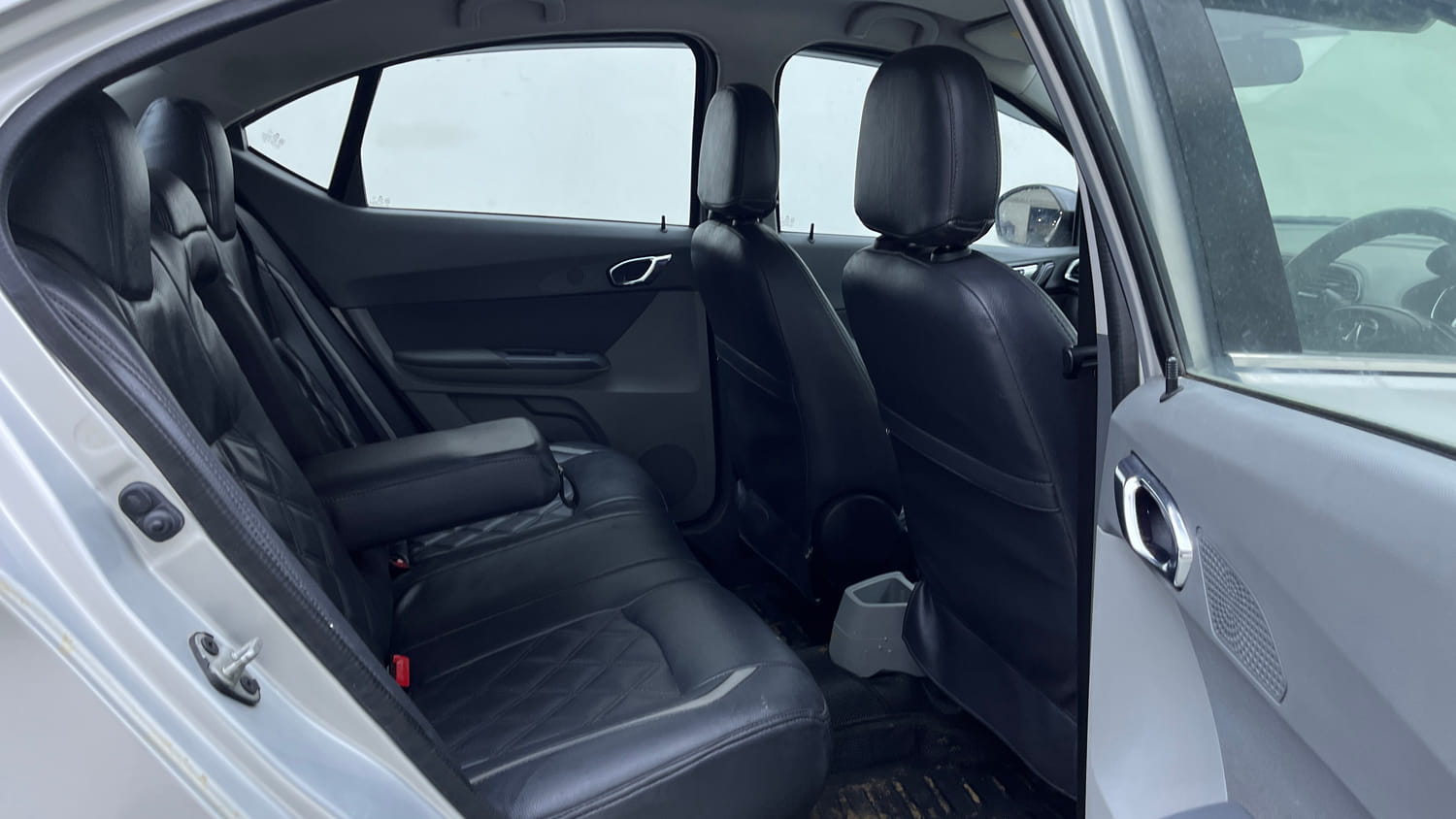 Used 2021 Tata Tigor XZ Plus Petrol Manual interior RIGHT SIDE REAR DOOR CABIN VIEW