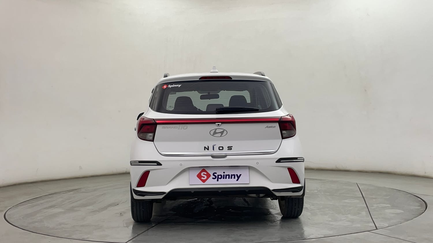 Used 2024 Hyundai Grand i10 Nios Asta 1.2 Kappa AMT Petrol Automatic exterior BACK VIEW