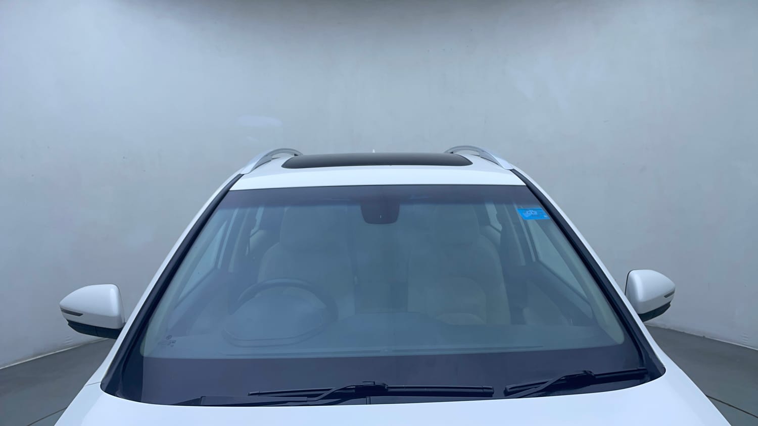 Used 2022 MG Motors Hector Sharp 1.5 Petrol CVT Petrol Automatic exterior FRONT WINDSHIELD VIEW