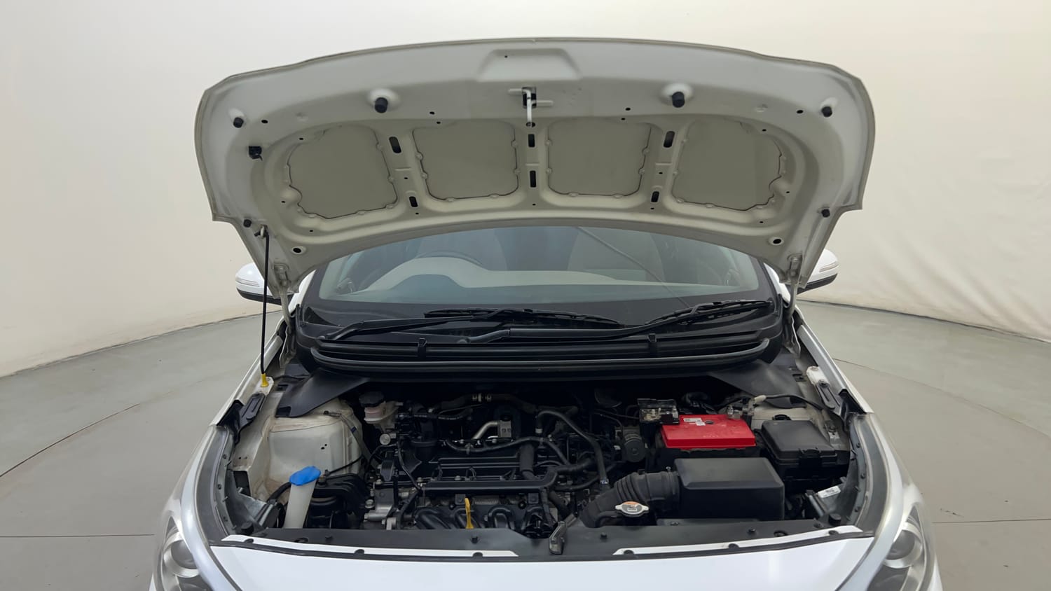 Used 2019 Hyundai Elite i20 Asta 1.2 (O) Petrol Manual engine ENGINE & BONNET OPEN FRONT VIEW