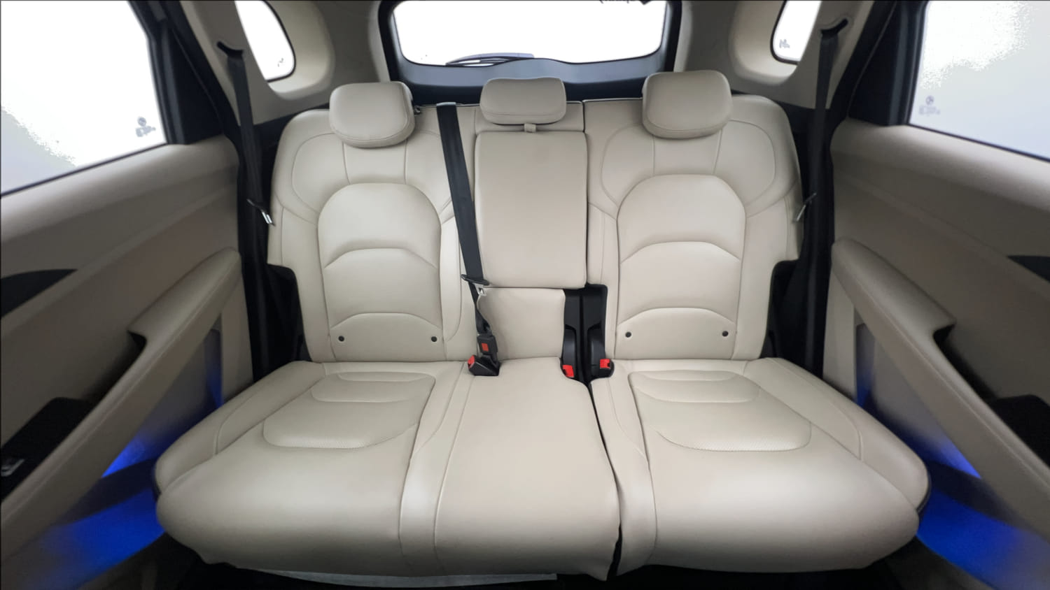 Used 2021 MG Motors Hector Sharp 1.5 Petrol Turbo DCT Petrol Automatic interior REAR SEAT CONDITION VIEW