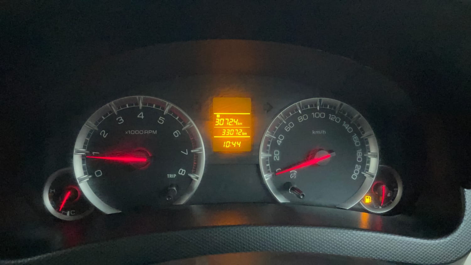 Used 2013 Maruti Suzuki Swift Dzire VXI Petrol Manual interior CLUSTERMETER VIEW