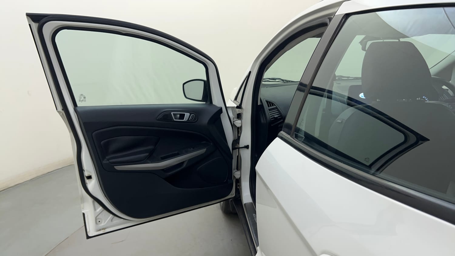 Used 2018 Ford EcoSport Titanium + 1.5L Ti-VCT AT Petrol Automatic interior LEFT FRONT DOOR OPEN VIEW