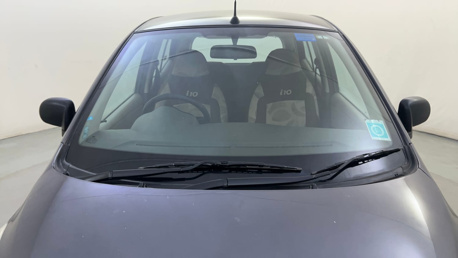 Used 2015 Hyundai i10 Magna 1.1 iRDE2 Petrol Manual exterior FRONT WINDSHIELD VIEW