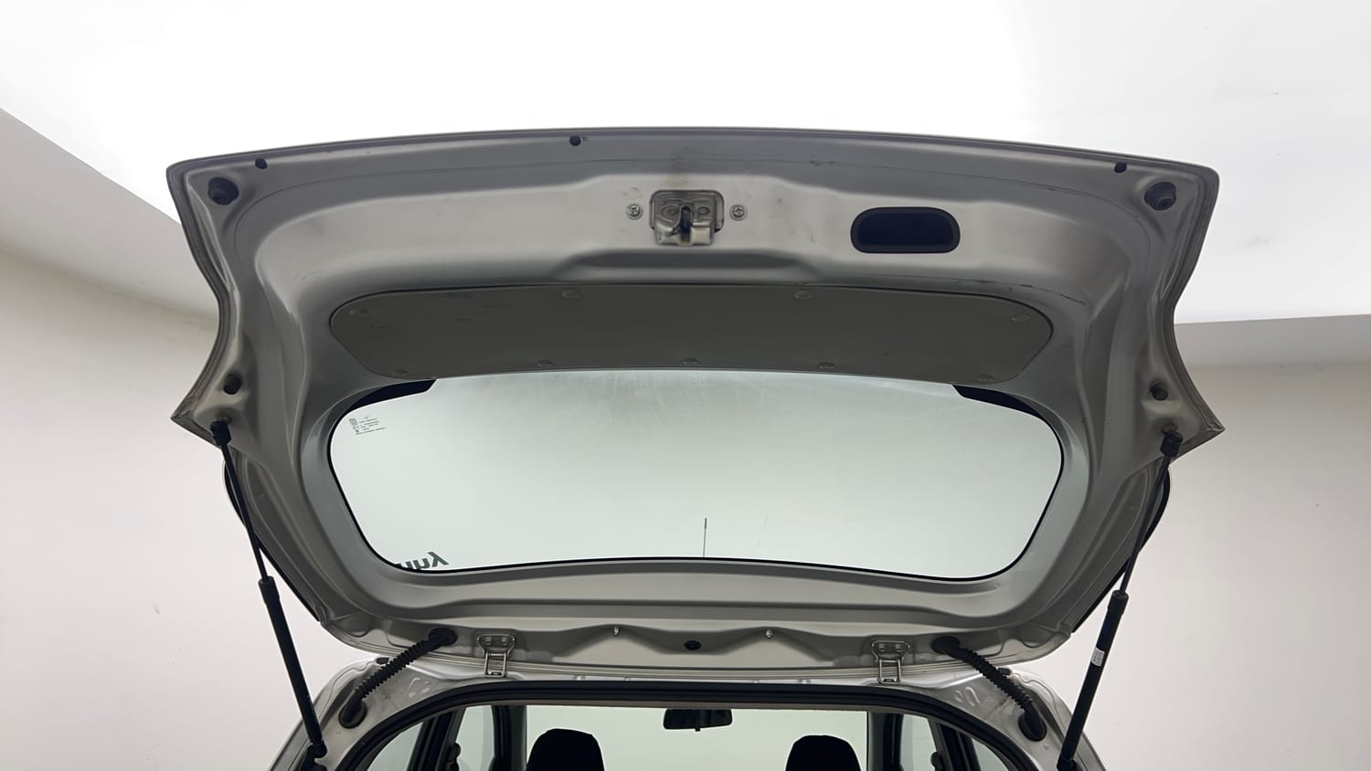 Used 2014 Maruti Suzuki Celerio VXi AMT Petrol Automatic interior DICKY DOOR OPEN VIEW