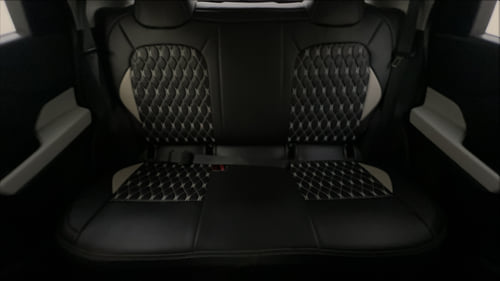 Used 2024 Tata Punch Accomplished Dazzle AMT Sunroof Petrol Automatic interior REAR SEAT CONDITION VIEW