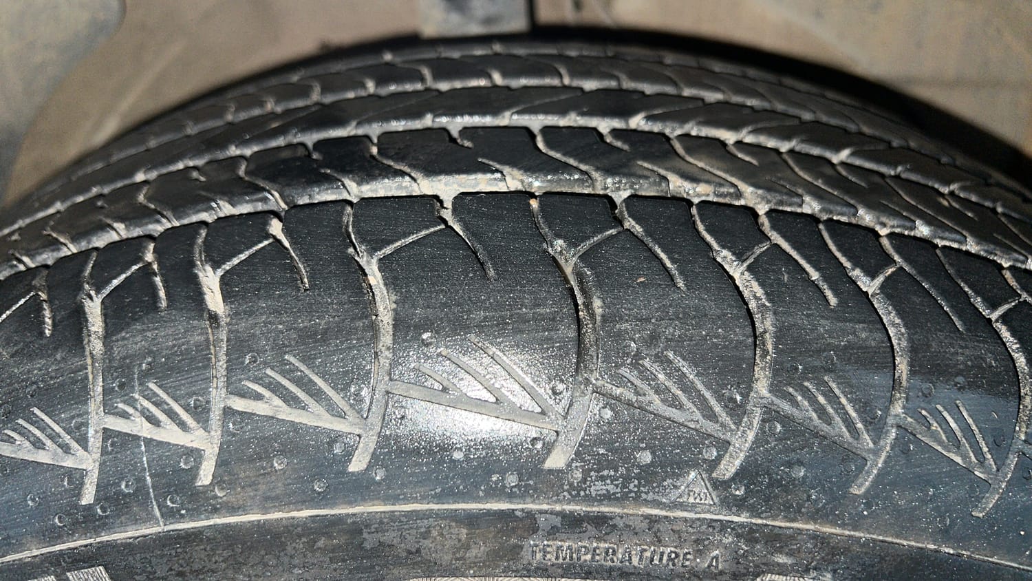 Used 2021 MG Motors Hector Sharp 1.5 Petrol Turbo DCT Petrol Automatic tyres RIGHT FRONT TYRE TREAD VIEW