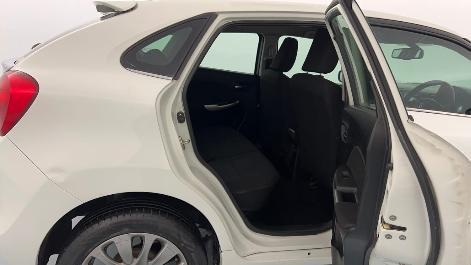 Used 2019 Maruti Suzuki Baleno Zeta 1.2 Petrol Manual interior RIGHT SIDE REAR DOOR CABIN VIEW