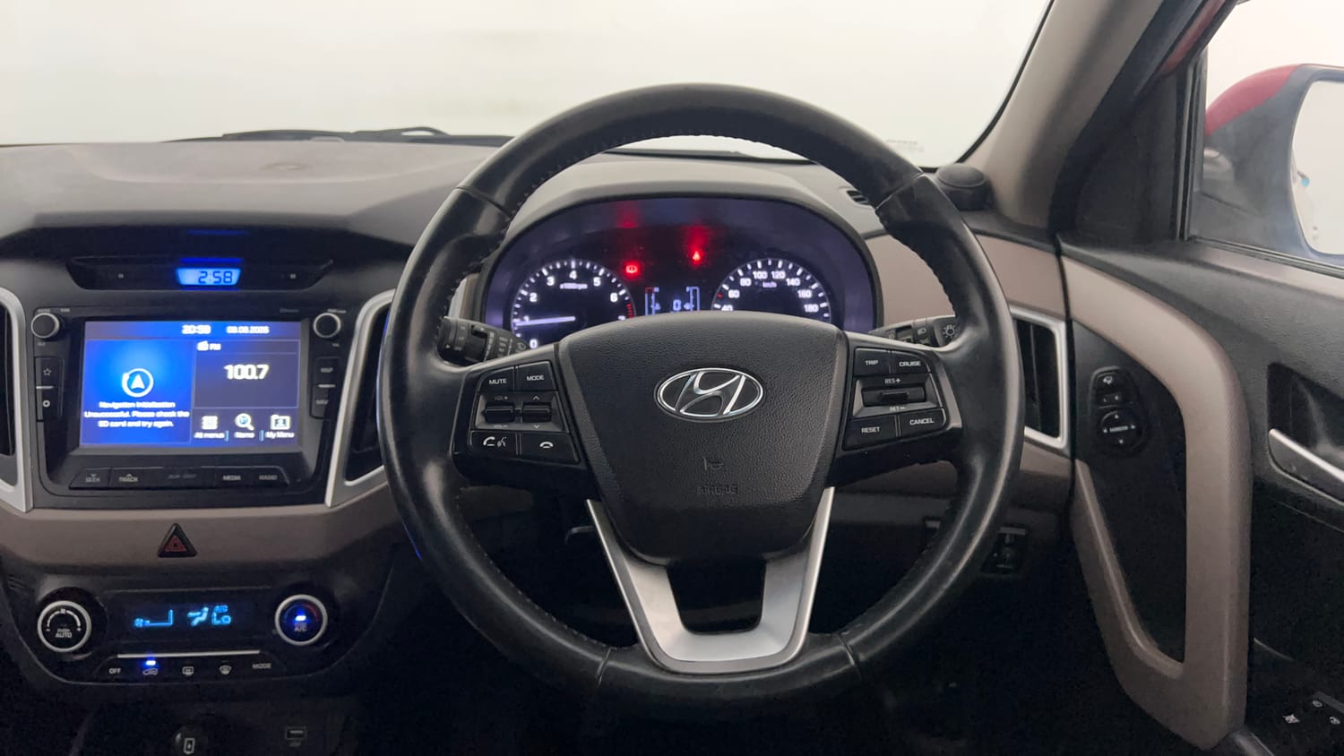 Used 2019 Hyundai Creta SX 1.6 Petrol Petrol Manual interior STEERING VIEW