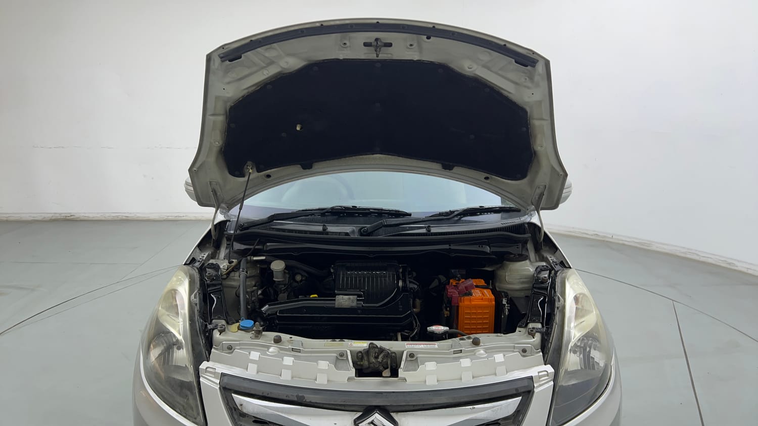 Used 2016 Maruti Suzuki Swift Dzire VXI Petrol Manual engine ENGINE & BONNET OPEN FRONT VIEW