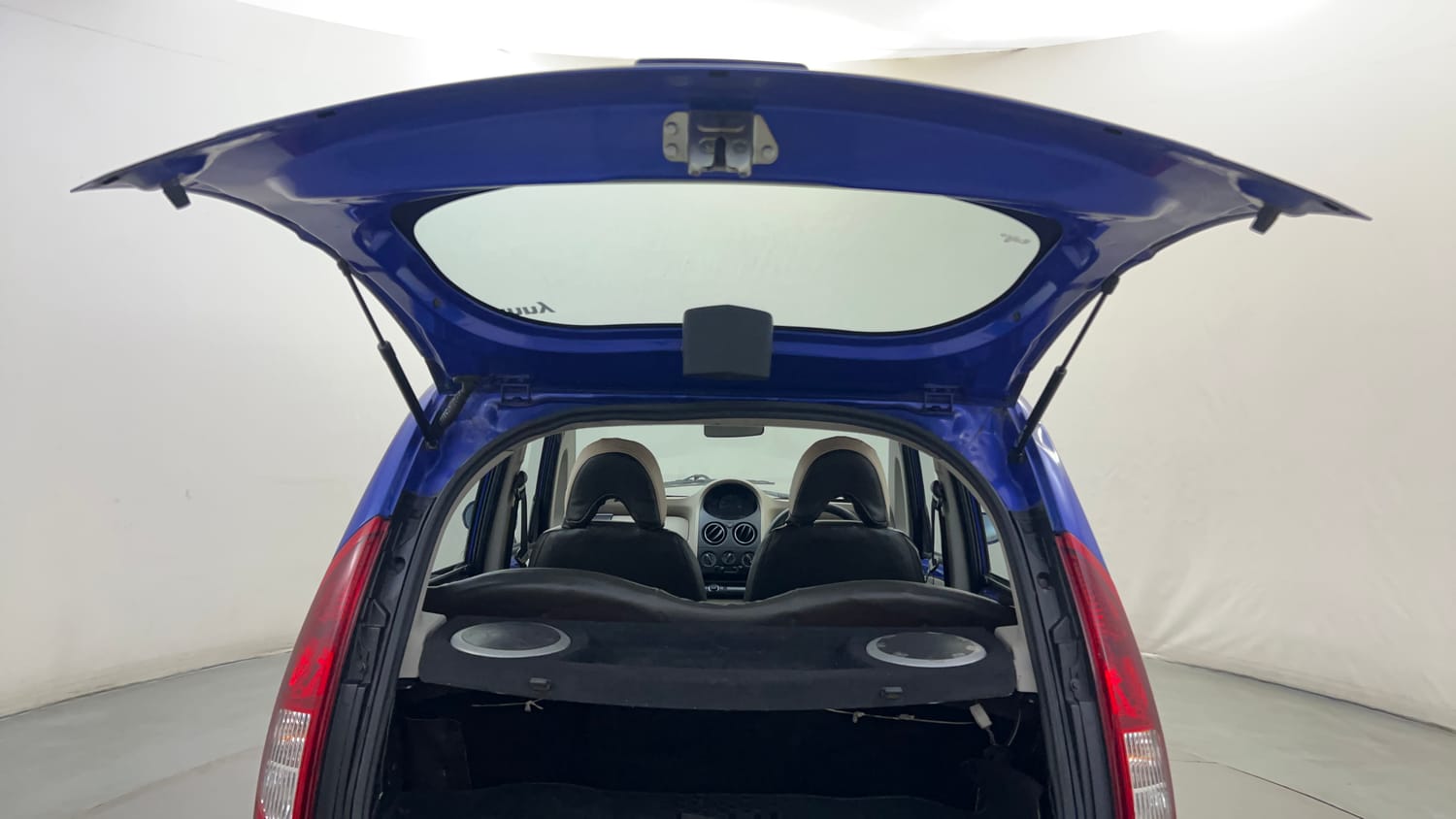 Used 2016 Tata Nano Twist XT Petrol Manual interior DICKY DOOR OPEN VIEW