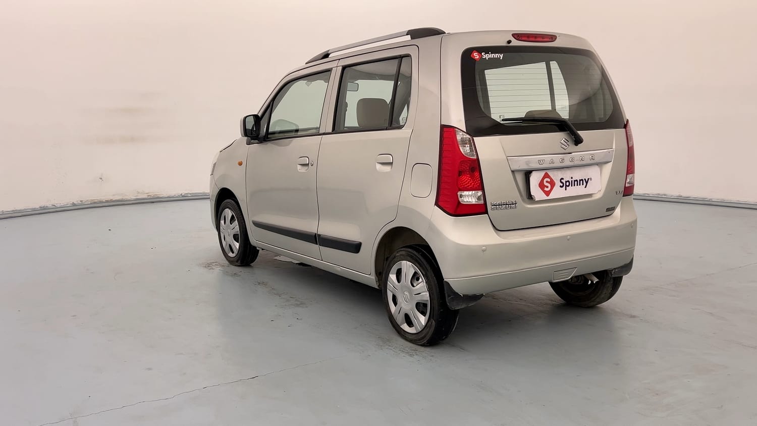 Used 2018 Maruti Suzuki Wagon R 1.0 VXI AMT Petrol Automatic exterior LEFT REAR CORNER VIEW