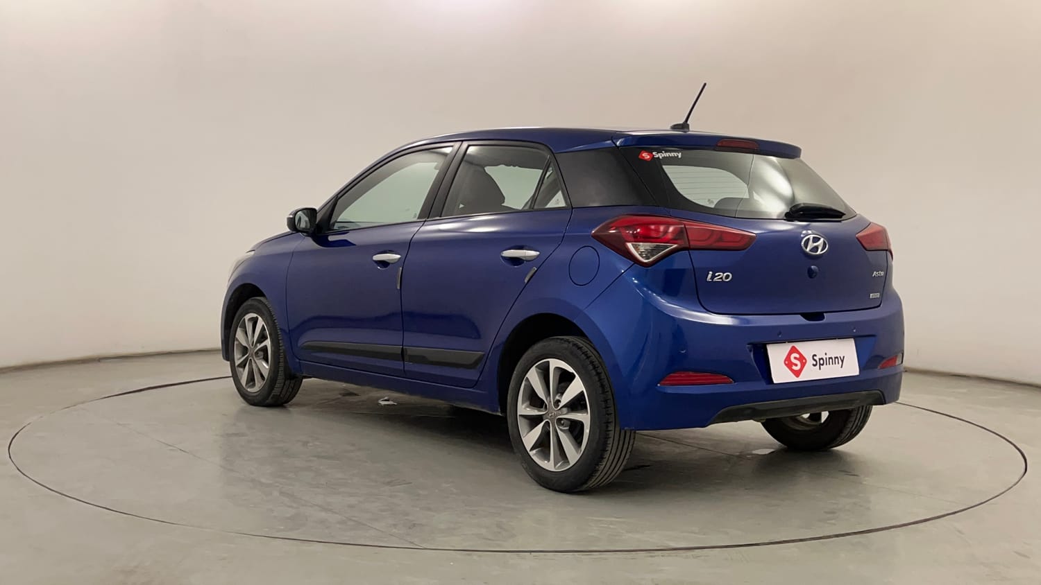 Used 2015 Hyundai Elite i20 Asta 1.2 Petrol Manual exterior LEFT REAR CORNER VIEW