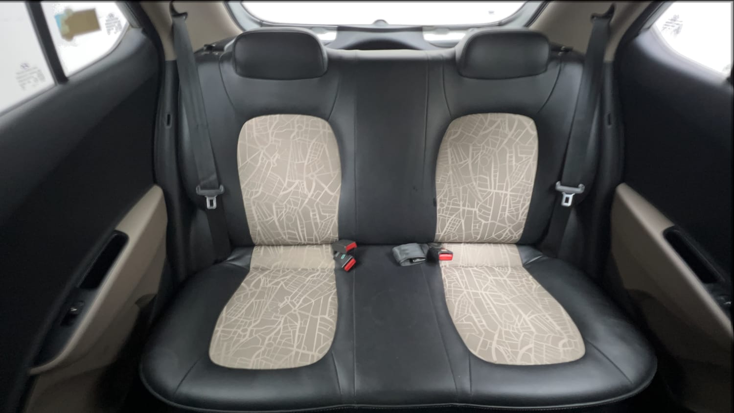 Used 2017 Hyundai Grand i10 Sportz 1.2 Kappa VTVT Petrol Manual interior REAR SEAT CONDITION VIEW