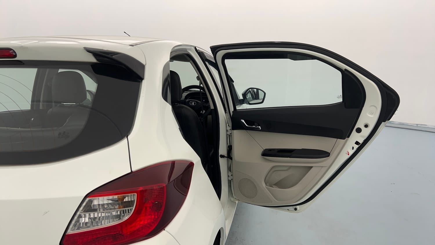 Used 2022 Tata Tiago XZ Plus Petrol Manual interior RIGHT REAR DOOR OPEN VIEW