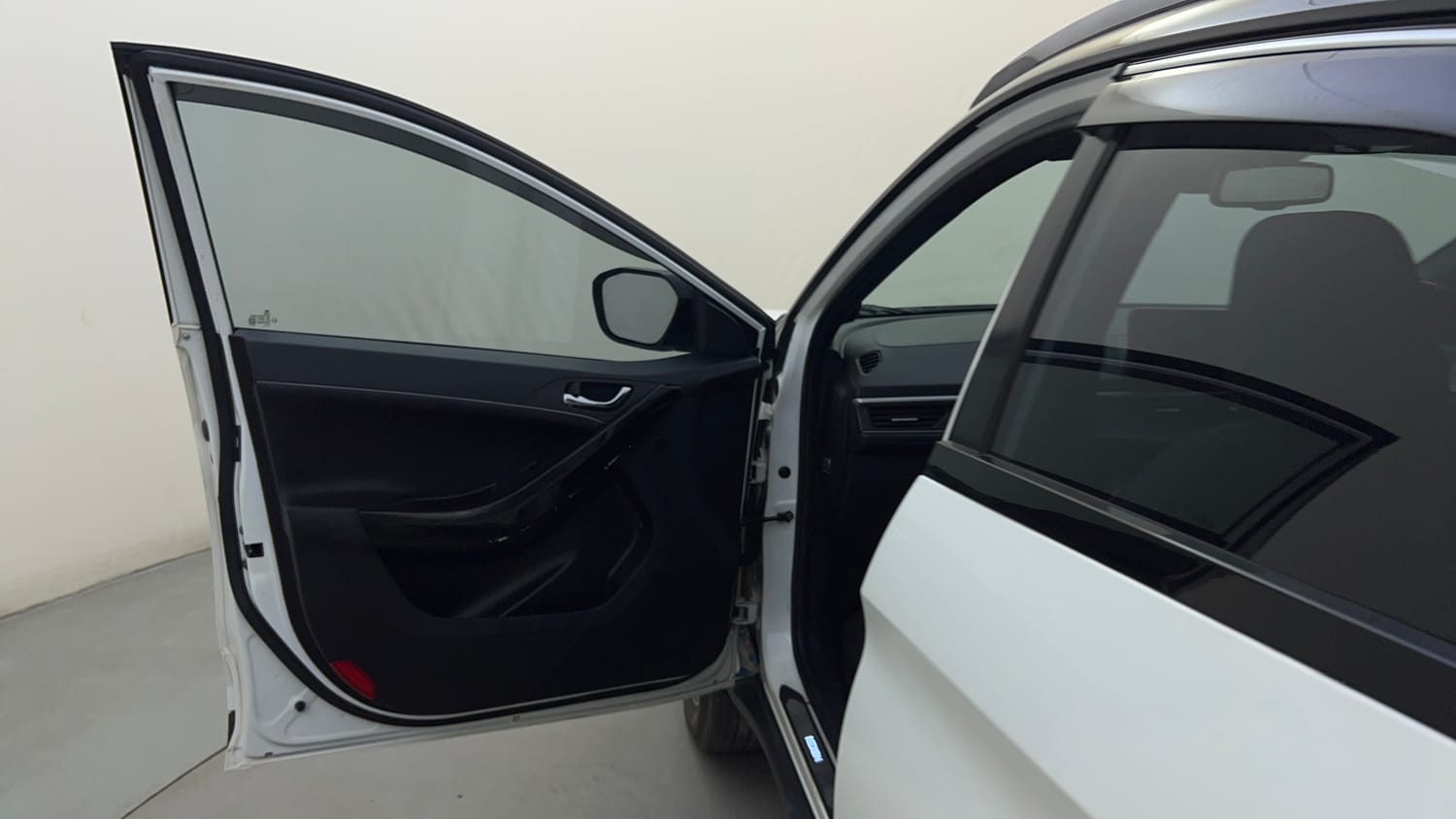 Used 2024 Tata Nexon Fearless 1.2 Revotron Petrol 6MT DT Petrol Manual interior LEFT FRONT DOOR OPEN VIEW