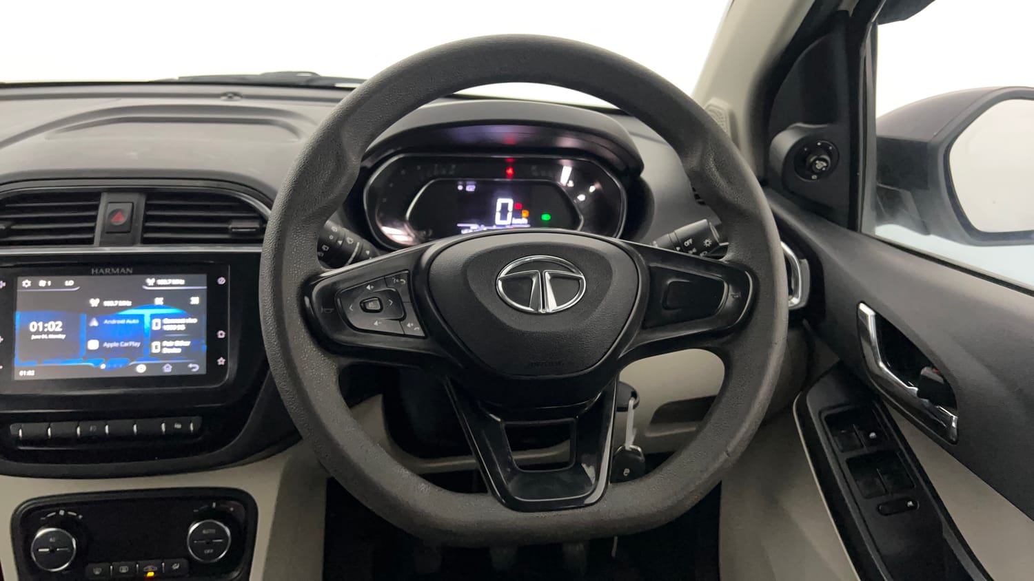 Used 2022 Tata Tiago XZ Plus Petrol Manual interior STEERING VIEW