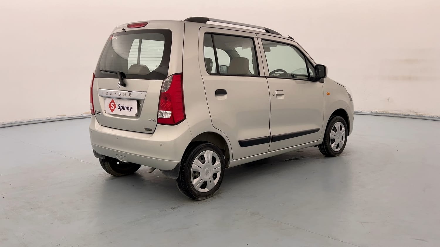 Used 2018 Maruti Suzuki Wagon R 1.0 VXI AMT Petrol Automatic exterior RIGHT REAR CORNER VIEW