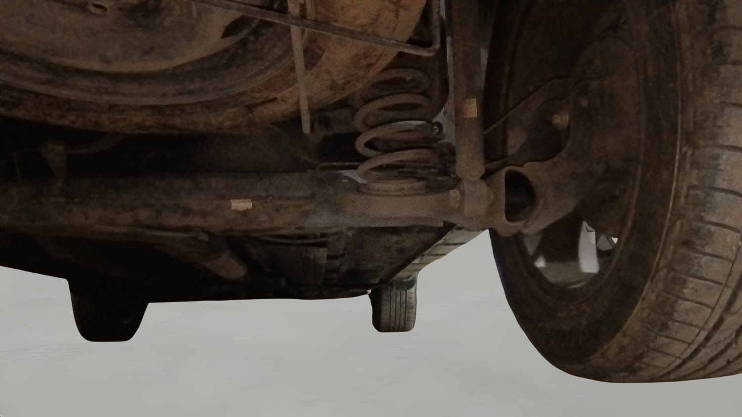 Used 2021 Renault Duster RXZ 1.3 Turbo Petrol CVT Petrol Automatic extra REAR RIGHT UNDERBODY VIEW