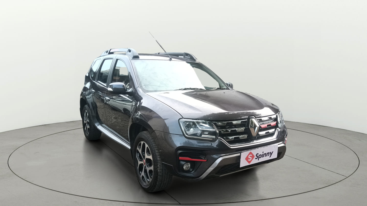 Used 2021 Renault Duster RXZ 1.3 Turbo Petrol CVT Petrol Automatic exterior RIGHT FRONT CORNER VIEW
