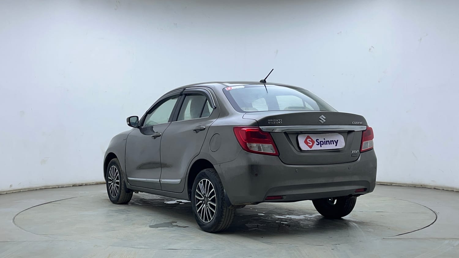 Used 2018 Maruti Suzuki Dzire ZDi Plus AMT Diesel Automatic exterior LEFT REAR CORNER VIEW