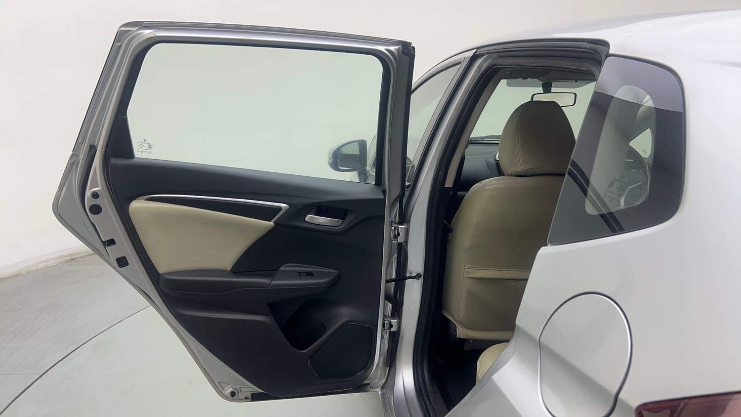 Used 2016 Honda Jazz VX Petrol Petrol Manual interior LEFT REAR DOOR OPEN VIEW