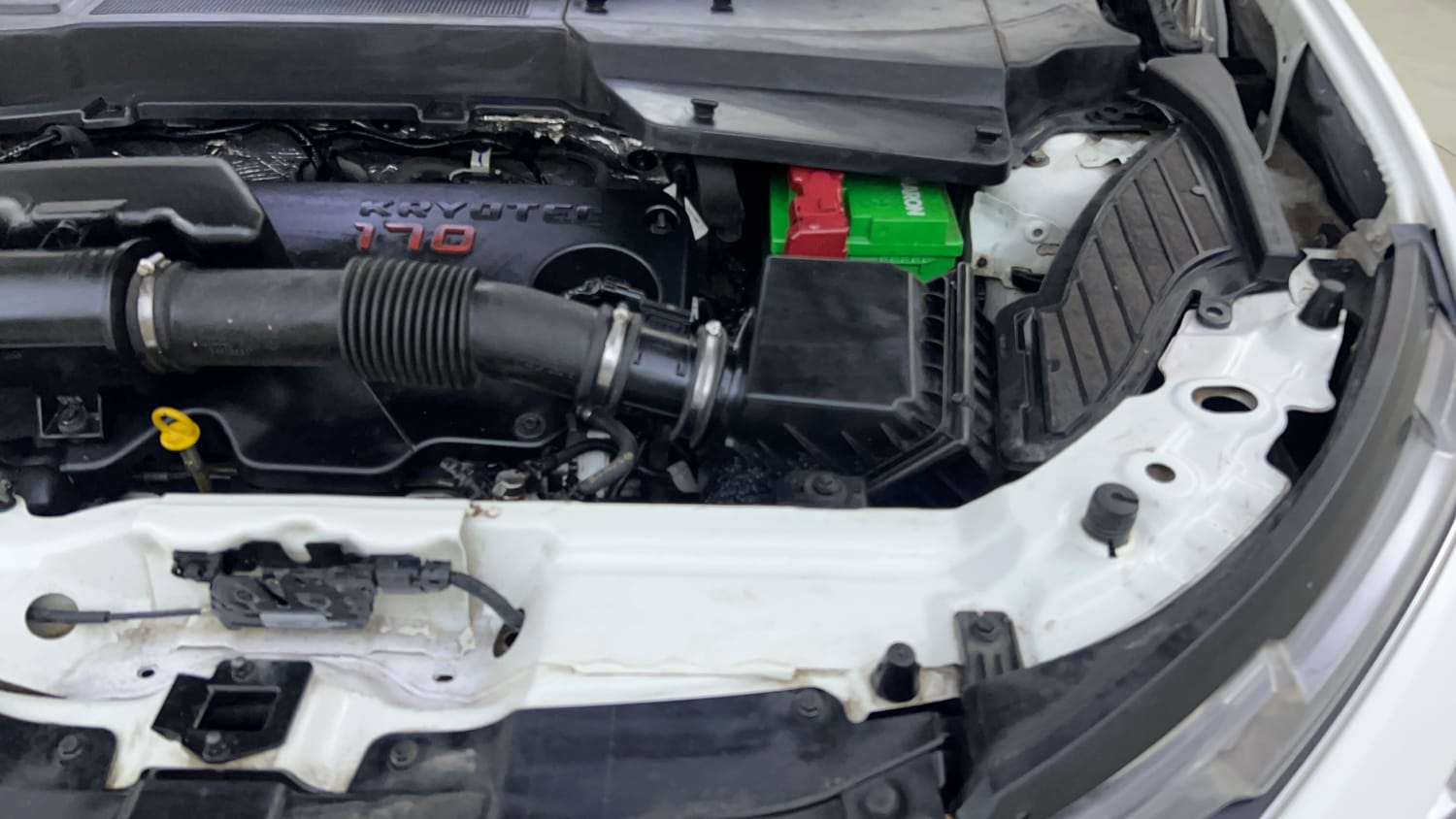 Used 2021 Tata Harrier XZA Plus Dual Tone Diesel Automatic engine ENGINE LEFT SIDE VIEW