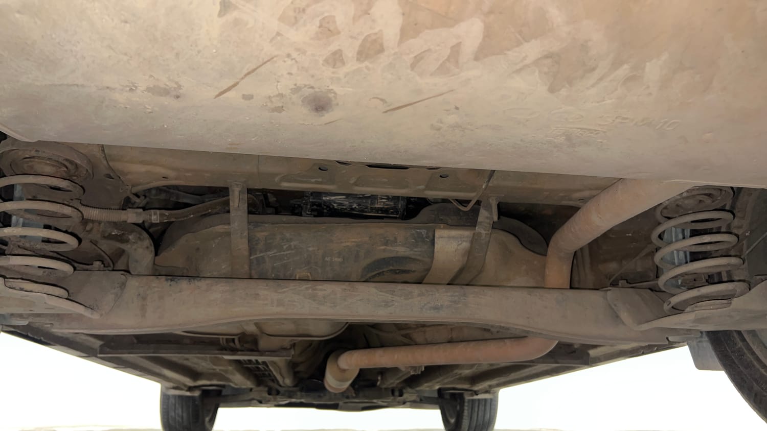 Used 2019 kia Seltos GTX Plus DCT 1.4 Petrol Automatic extra REAR UNDERBODY VIEW (TAKEN FROM REAR)