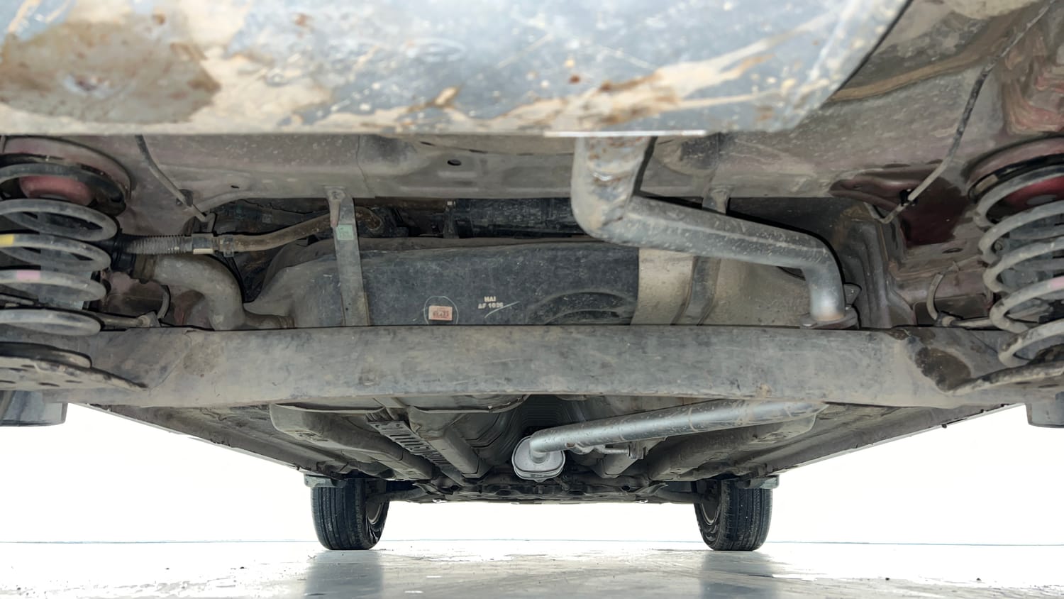 Used 2019 Hyundai Creta SX 1.6 Petrol Petrol Manual extra REAR UNDERBODY VIEW (TAKEN FROM REAR)