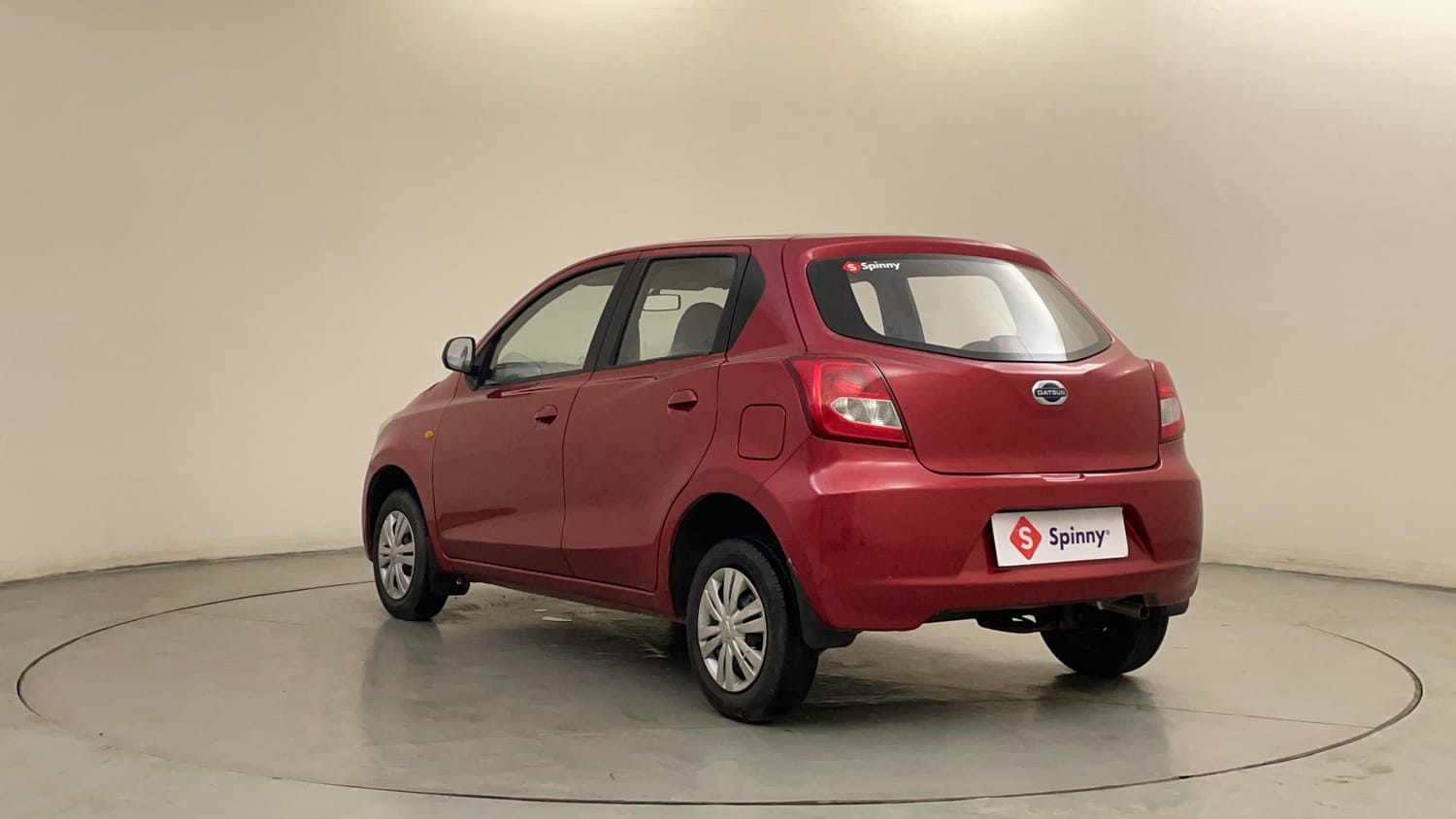 Used 2014 Datsun GO T Petrol Manual exterior LEFT REAR CORNER VIEW