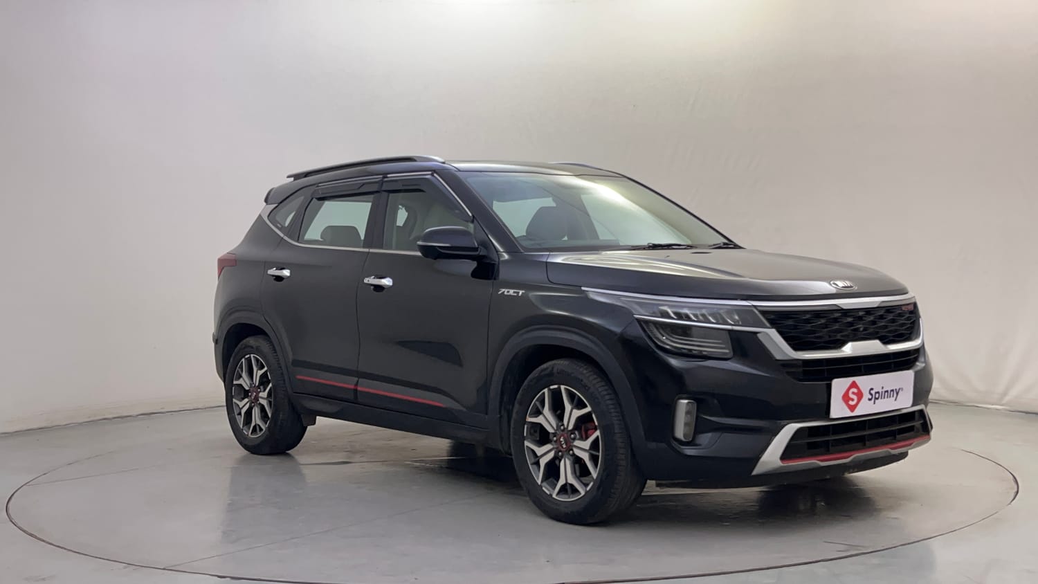 Used 2019 kia Seltos GTX Plus DCT 1.4 Petrol Automatic exterior RIGHT FRONT CORNER VIEW