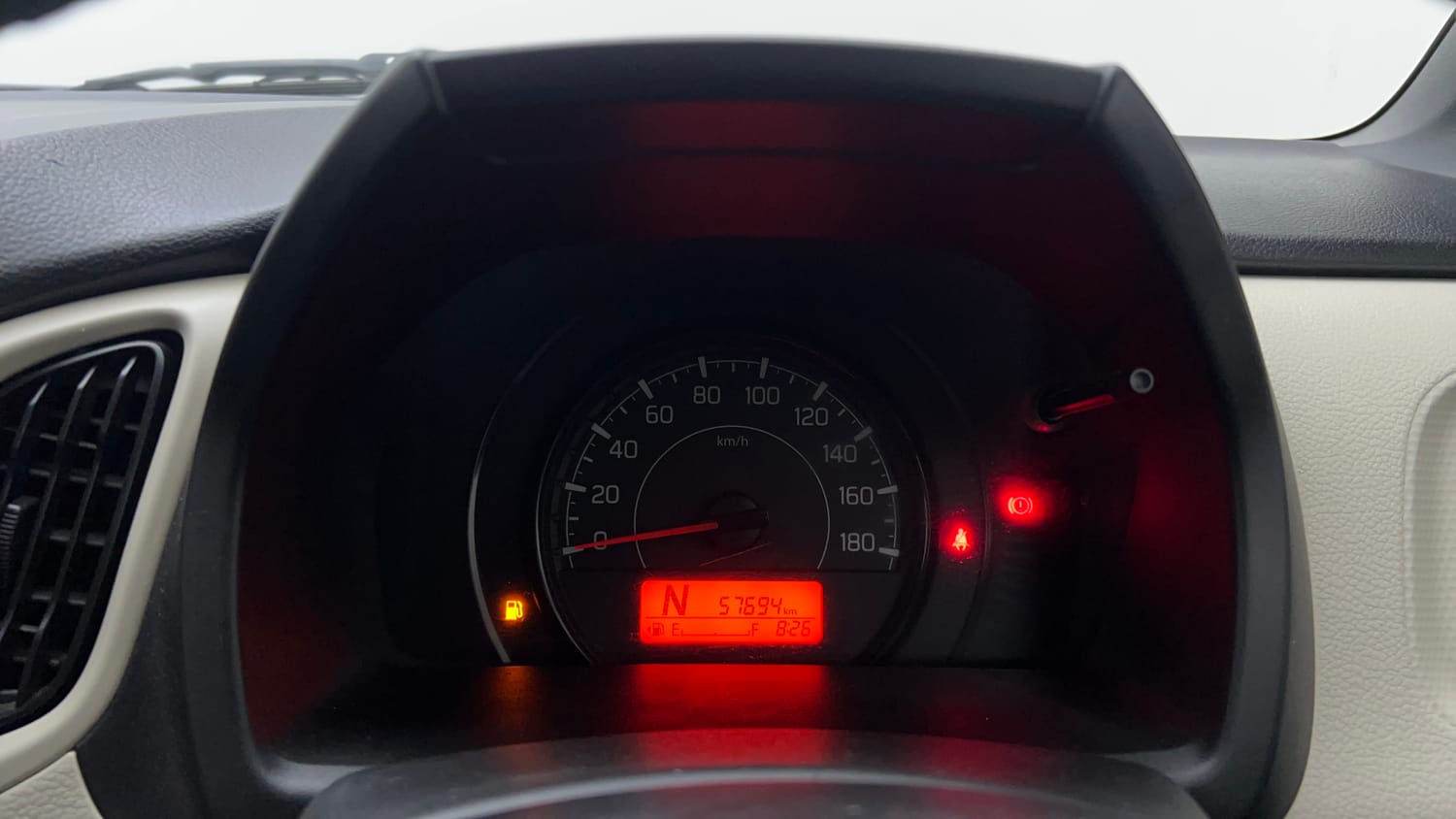 Used 2020 Maruti Suzuki Wagon R 1.0 VXi (O) 1.0 AMT Petrol Automatic interior CLUSTERMETER VIEW