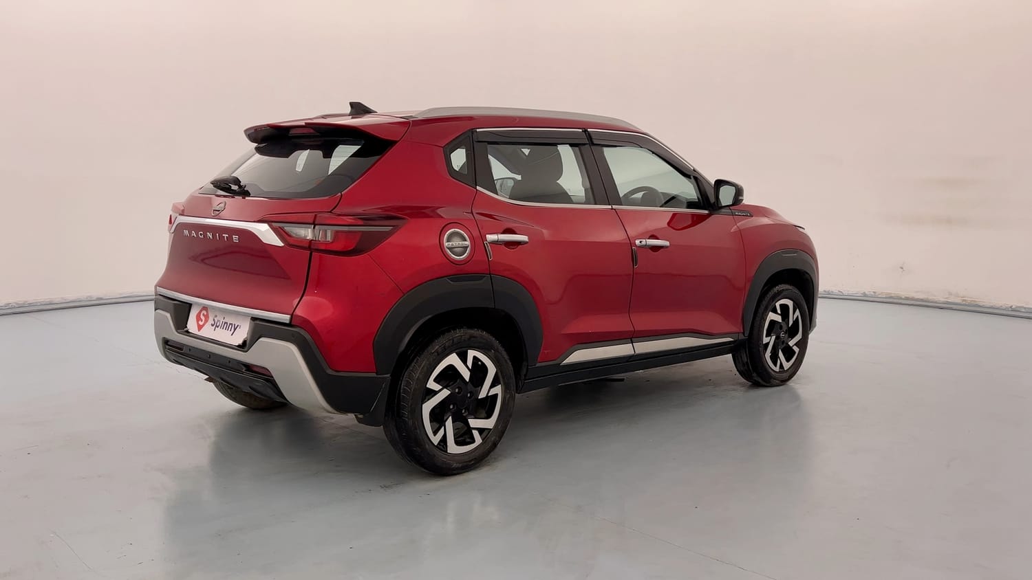 Used 2023 Nissan Magnite XV Executive Petrol Manual exterior RIGHT REAR CORNER VIEW