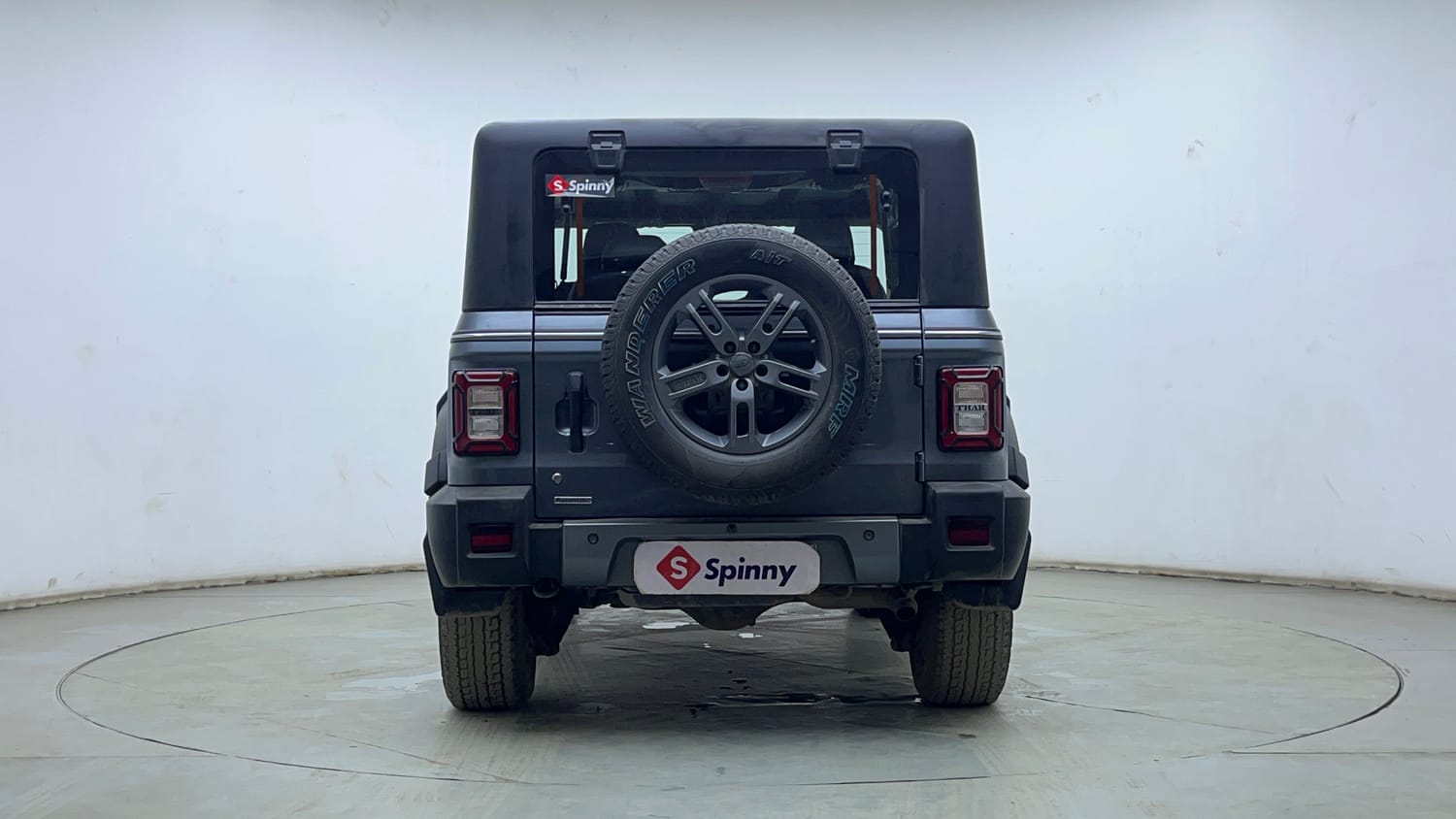 Used 2021 mahindra Thar LX Hard Top Diesel AT 4WD Diesel Automatic exterior BACK VIEW