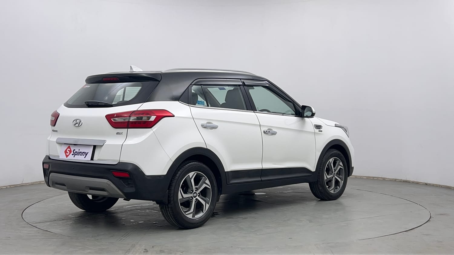 Used 2019 Hyundai Creta SX 1.6 AT Petrol Petrol Automatic exterior RIGHT REAR CORNER VIEW