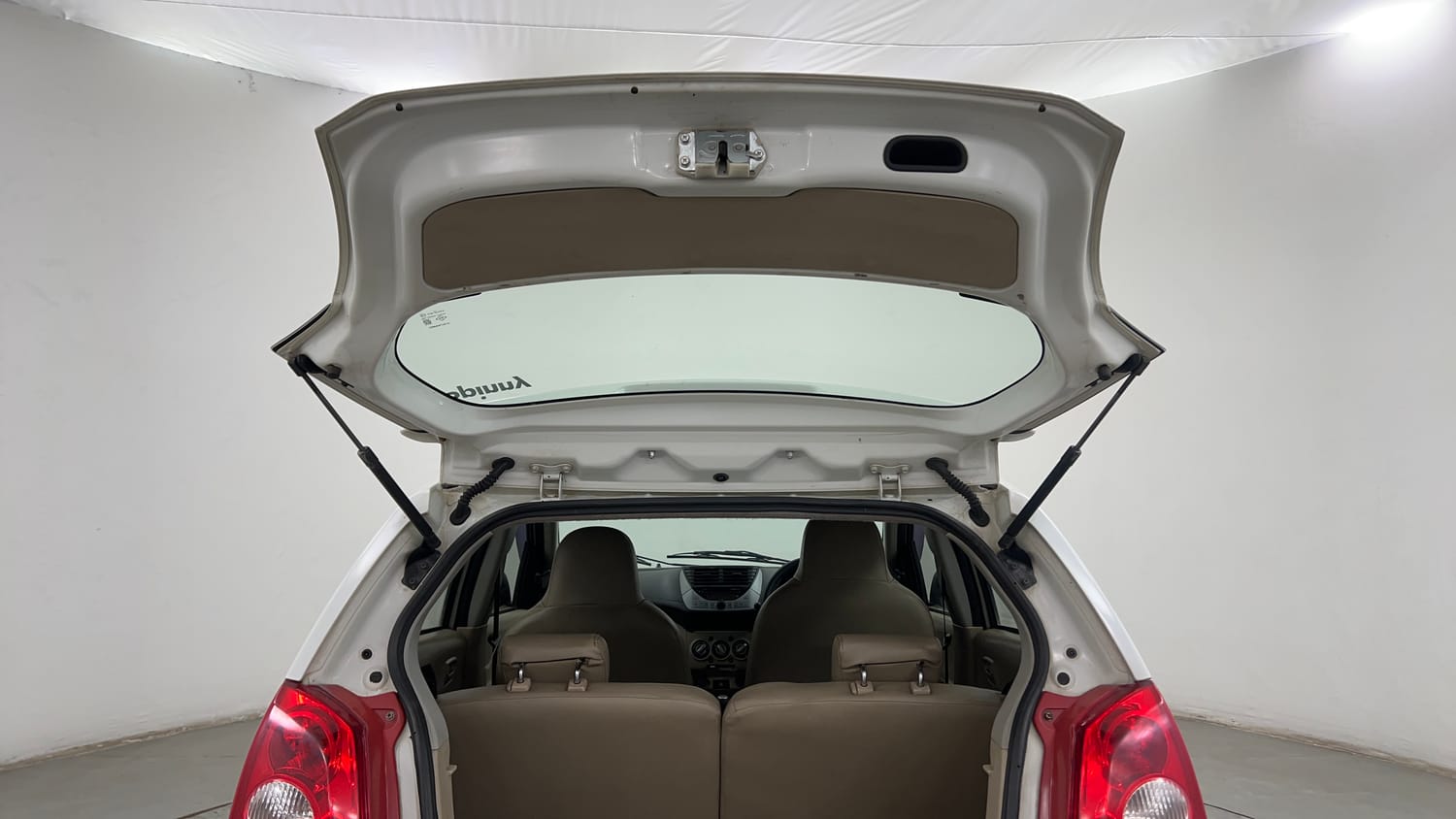 Used 2013 Maruti Suzuki A-Star VXI Petrol Manual interior DICKY DOOR OPEN VIEW