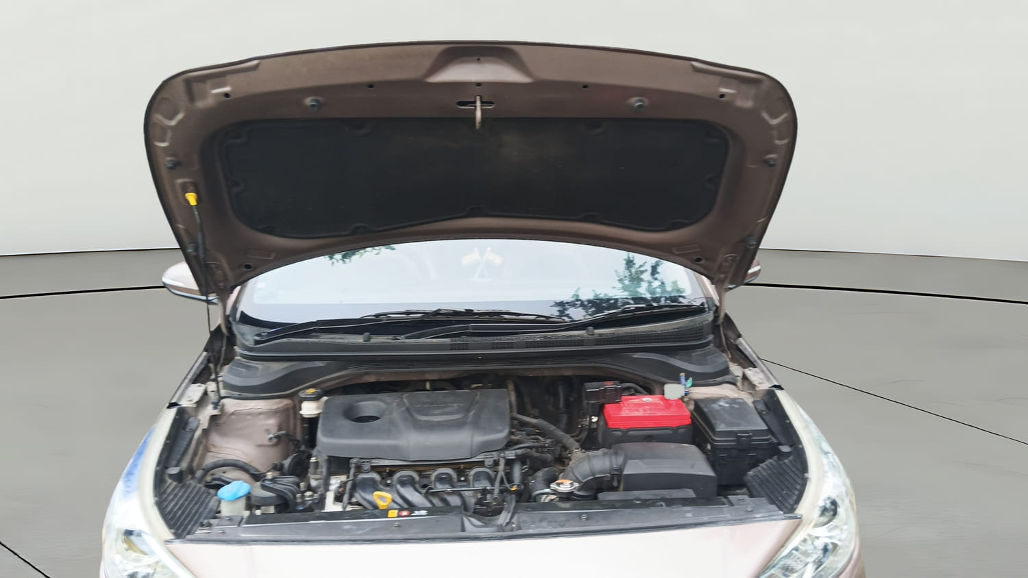 Used 2018 Hyundai Verna SX (O)1.6 VTVT Petrol Manual engine ENGINE & BONNET OPEN FRONT VIEW