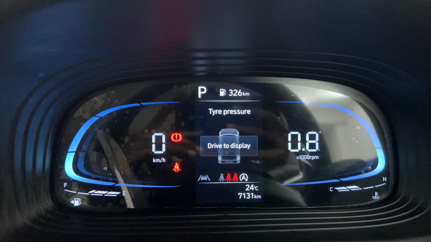 Used 2023 Hyundai Venue SX (O) 1.0 Turbo DCT Petrol Automatic interior CLUSTERMETER VIEW