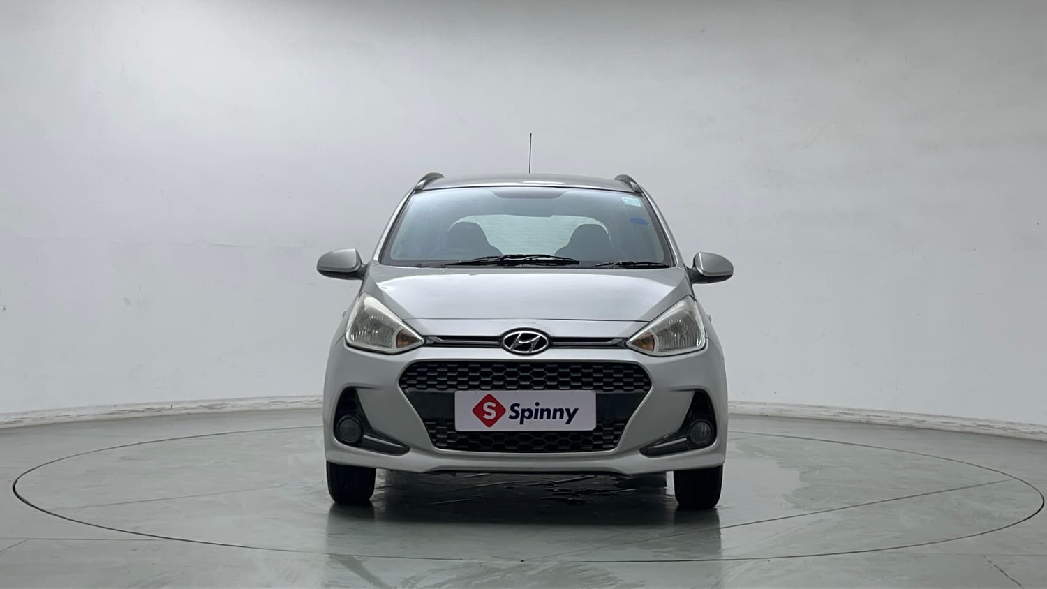 Used 2017 Hyundai Grand i10 Sportz 1.2 Kappa VTVT Petrol Manual exterior FRONT VIEW