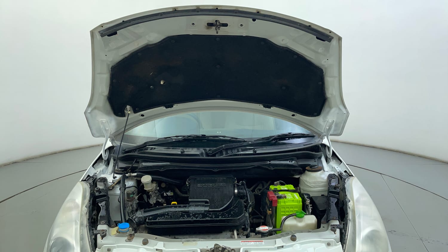 Used 2013 Maruti Suzuki Swift Dzire VXI Petrol Manual engine ENGINE & BONNET OPEN FRONT VIEW