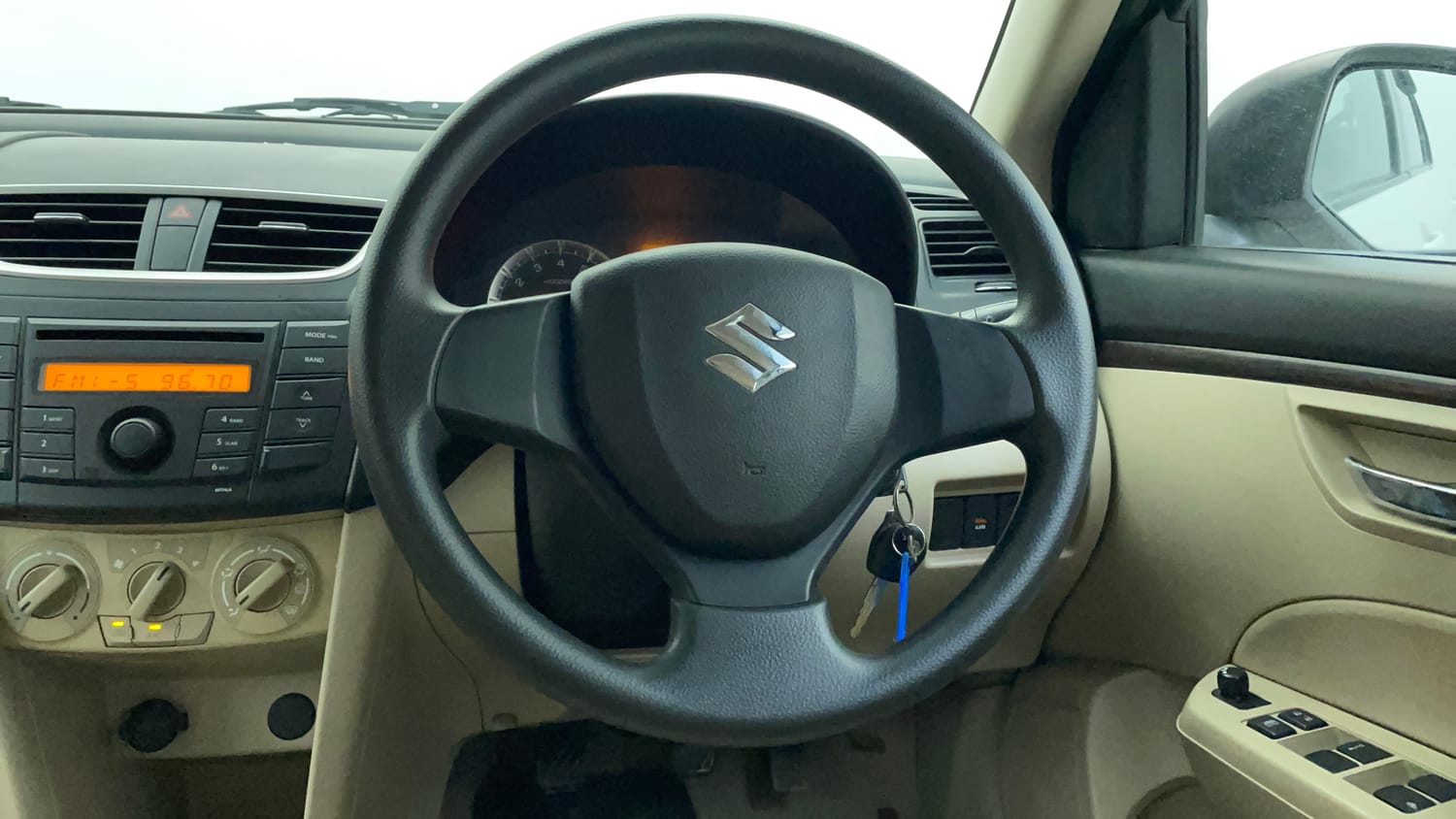 Used 2013 Maruti Suzuki Swift Dzire VXI Petrol Manual interior STEERING VIEW