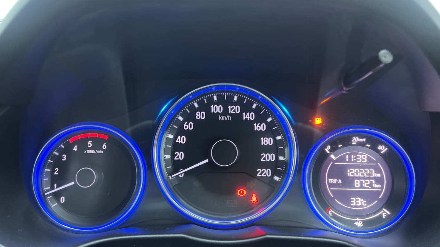 Used 2014 Honda City SV Diesel Diesel Manual interior CLUSTERMETER VIEW
