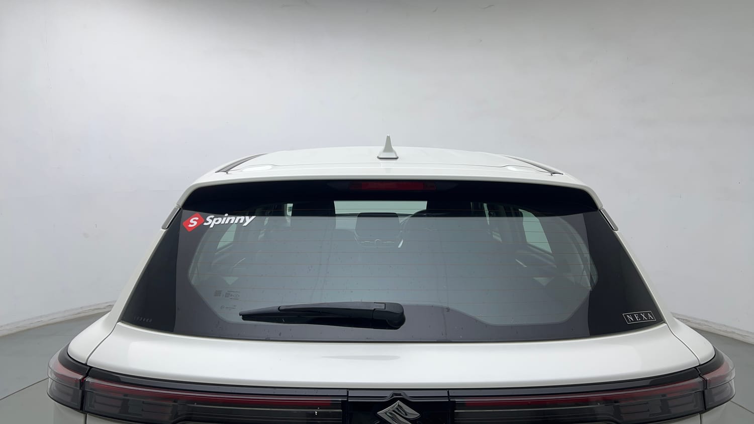 Used 2023 Maruti Suzuki Grand Vitara Zeta Smart Hybrid Petrol Manual exterior BACK WINDSHIELD VIEW