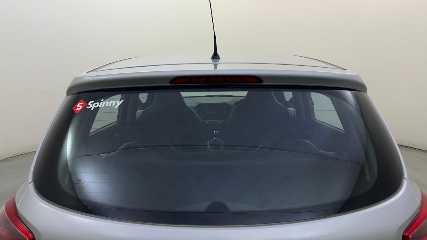 Used 2017 Hyundai Grand i10 Sportz 1.2 Kappa VTVT Petrol Manual exterior BACK WINDSHIELD VIEW