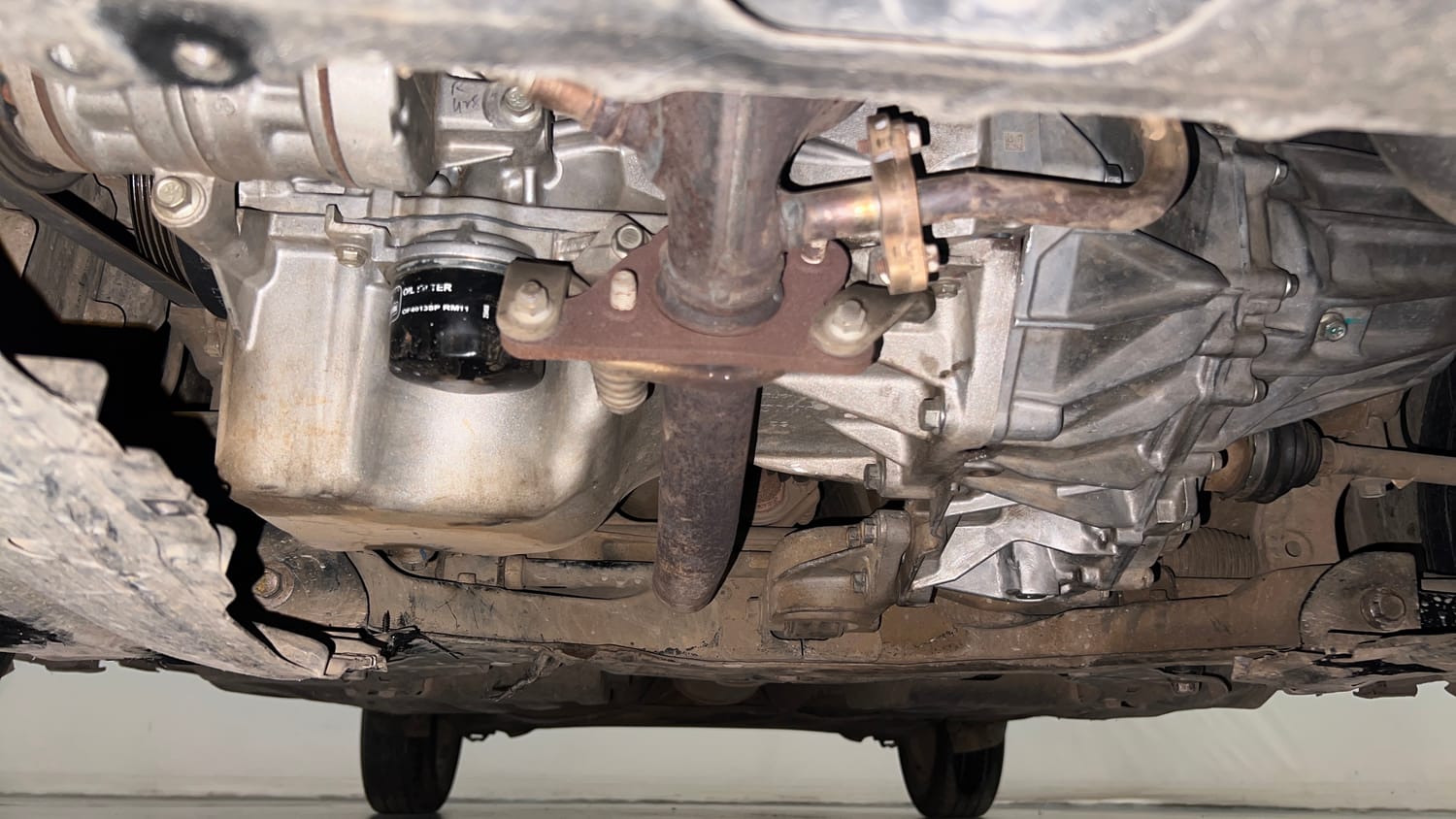 Used 2021 Maruti Suzuki Swift ZXi Plus AMT Petrol Automatic extra FRONT LEFT UNDERBODY VIEW