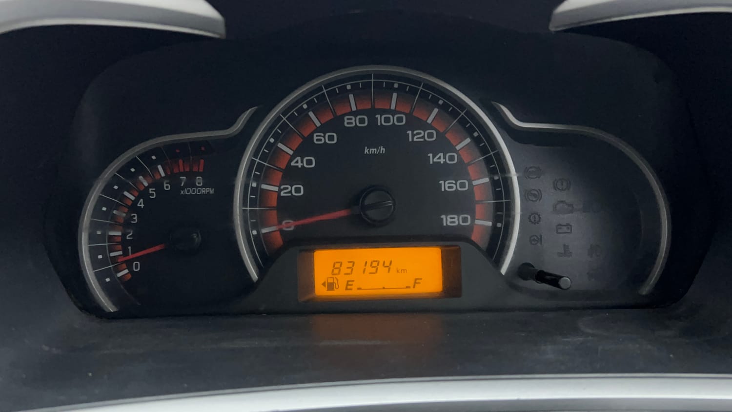 Used 2015 Maruti Suzuki Alto K10 VXi Petrol Manual interior CLUSTERMETER VIEW